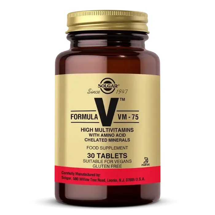 Solgar VM-75 Multivitamin & Mineral
