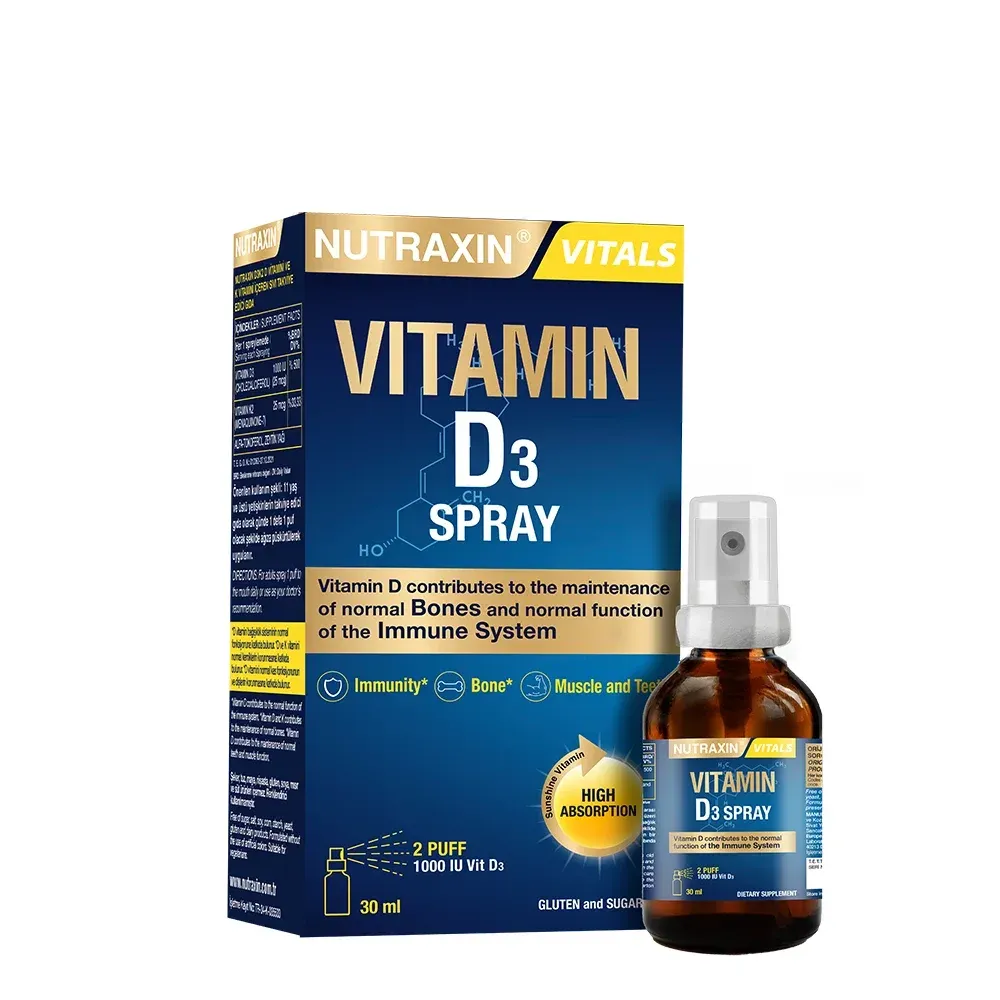 Nutraxin Vitamin D3 Spray