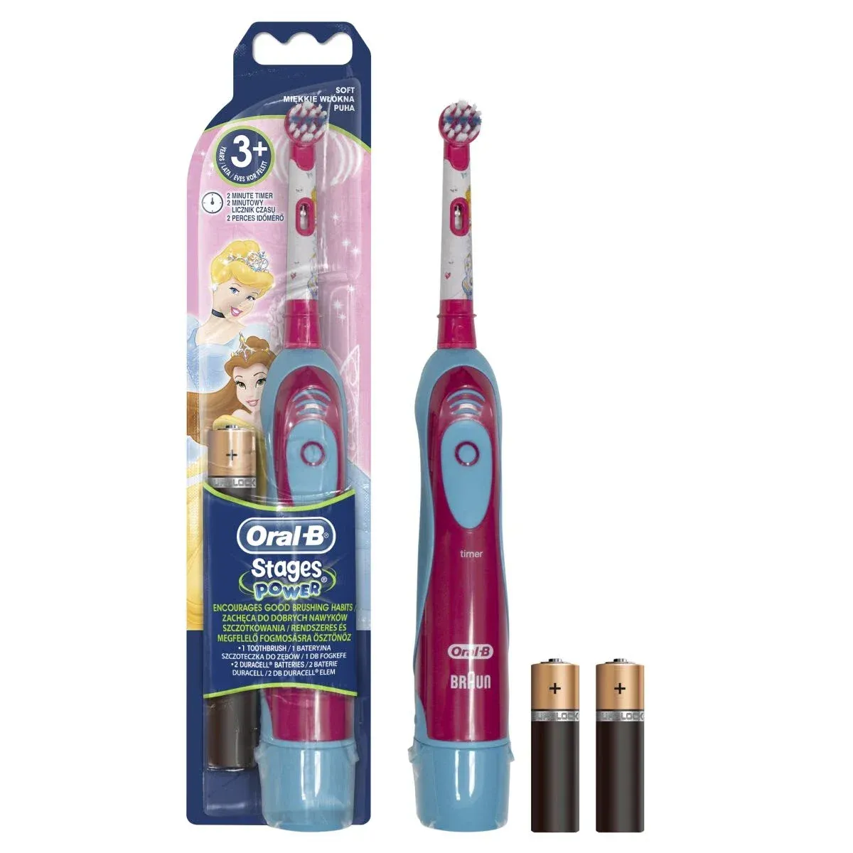 Oral-B Stages Pilli Çocuk Diş Fırçası