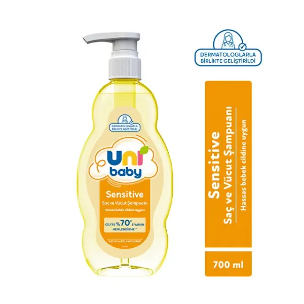 Uni Baby Sensitive Saç Ve Vücut Şampuanı