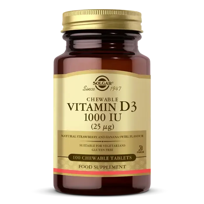 Solgar Vitamin D3 (Chewable)
