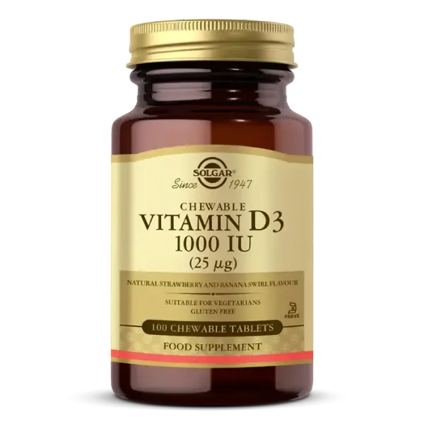 Solgar Vitamin D3 (Chewable)