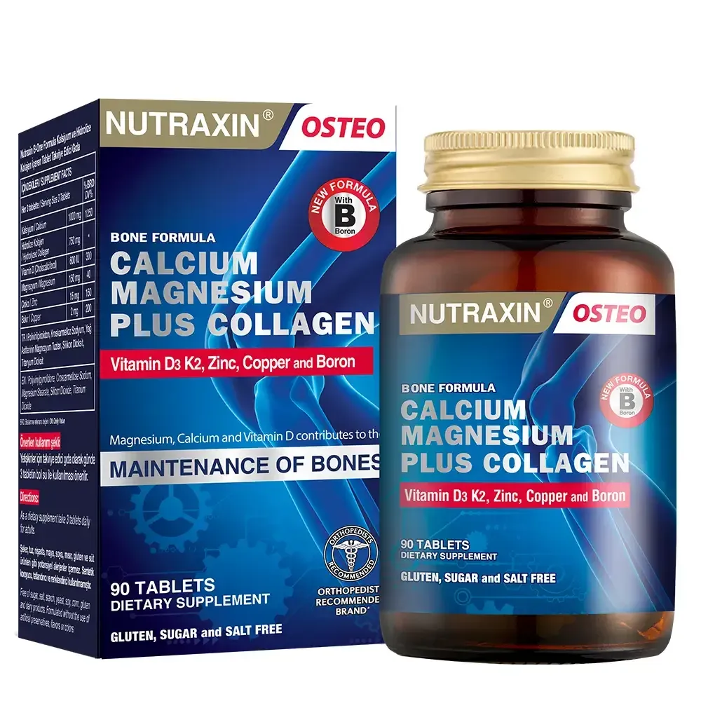 Nutraxin Bone Formula Calcium-Magnesium Plus Collagen