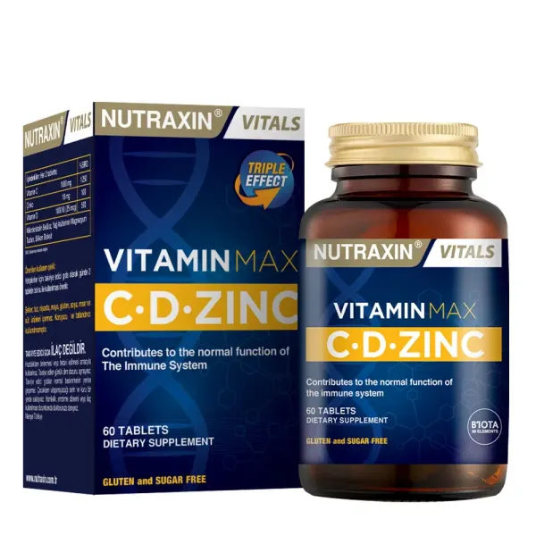 Nutraxin Vitamin Max C-D-Zinc