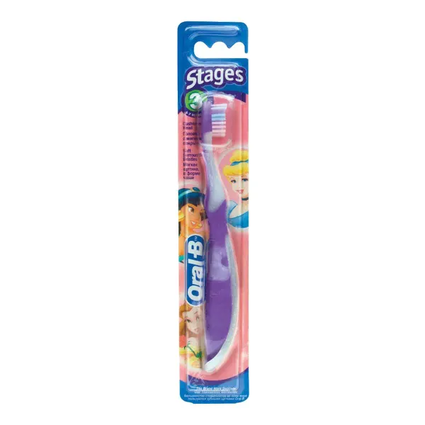 Oral-B Stages 3: 5-7 Yaş Çocuk Manuel Diş Fırçası