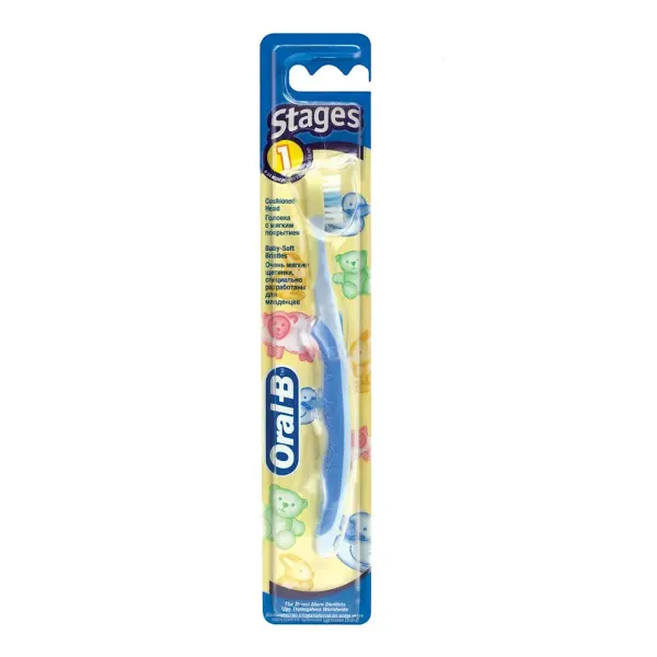 Oral-B Çocuk Stages 1: 4-24 Ay Manuel Diş Fırçası