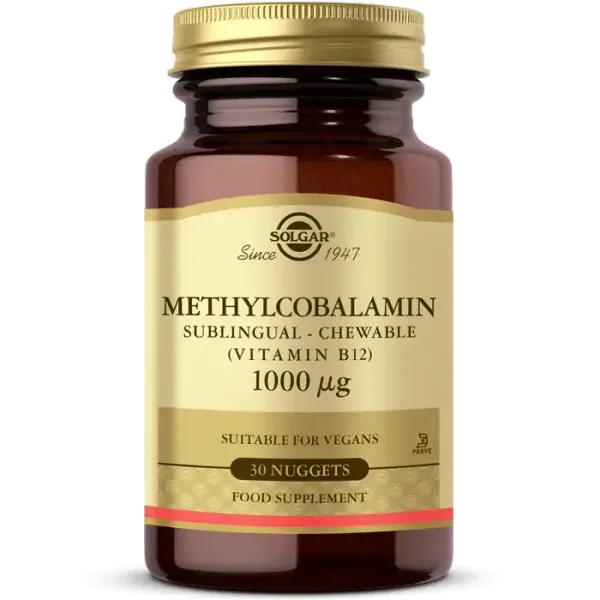 Solgar Methylcobalamin (Vitamin B12) 1000 mcg