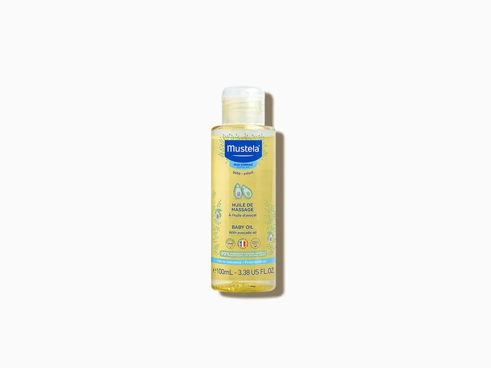 Mustela Avokado Yağı İçeren Bebek Masaj Yağı