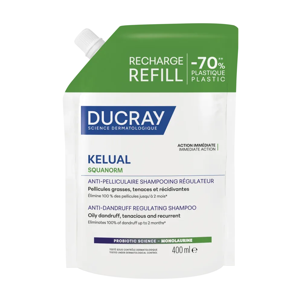 Ducray Kelual Squanorm Yağlı Saçlar İçin Arındırıcı Etkili Kepek Şampuanı