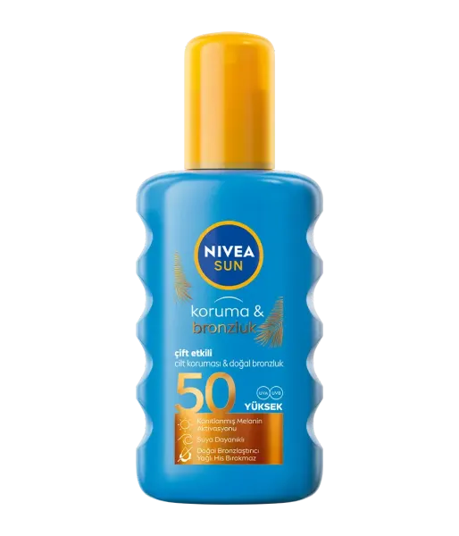 Nivea Sun Koruma&Bronzluk Bronzluk Arttırıcı Güneş Spreyi SPF 50