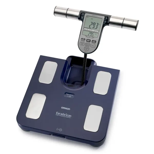 Omron BF511 Dijital Yağ Ölçerli Tartı - Mavi