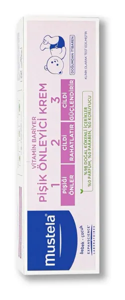 Mustela Vitamin Bariyer 1.2.3 Bebek Bakım Kremi