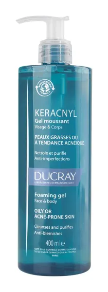 Ducray Yağlı Ciltler İçin Temizleme Jeli