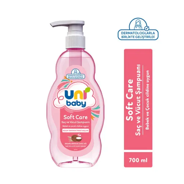 Uni Baby Organik Hindistan Cevizi Yağlı Saç ve Vücut Şampuanı