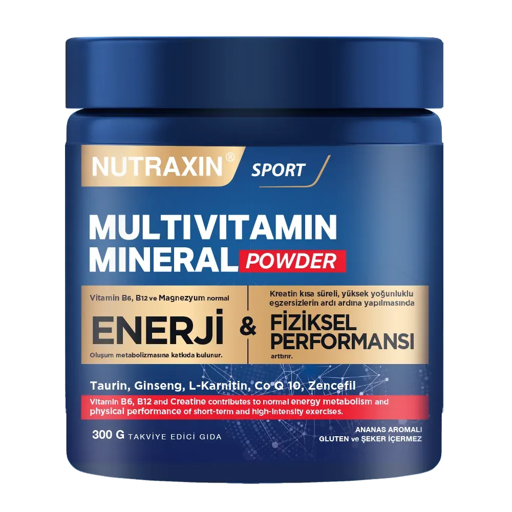 Nutraxin Multivitamin Mineral Powder