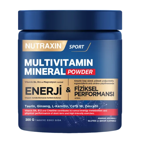 Nutraxin Multivitamin Mineral Powder