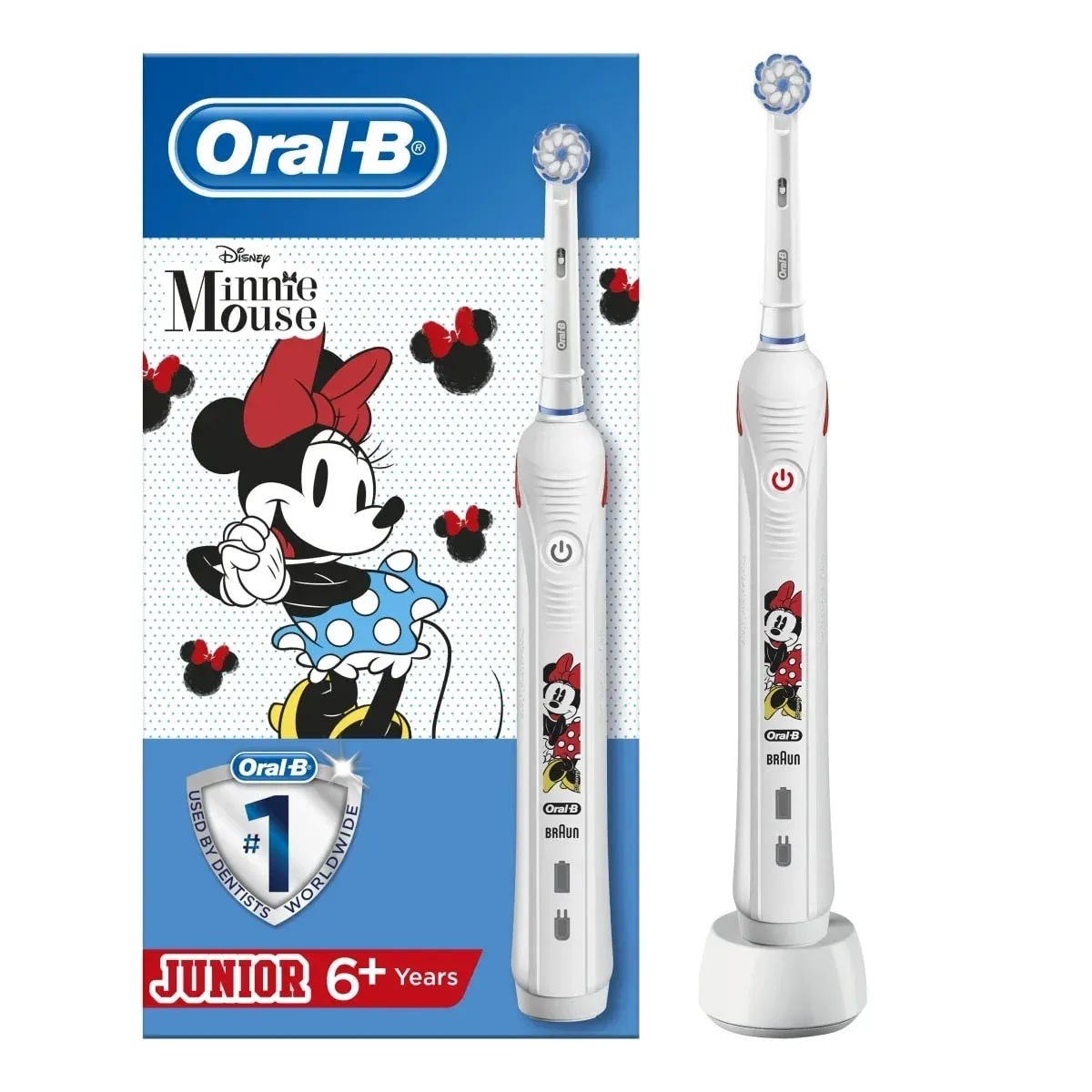 Oral-B Junior Minnie Şarj Edilebilir Diş Fırçası