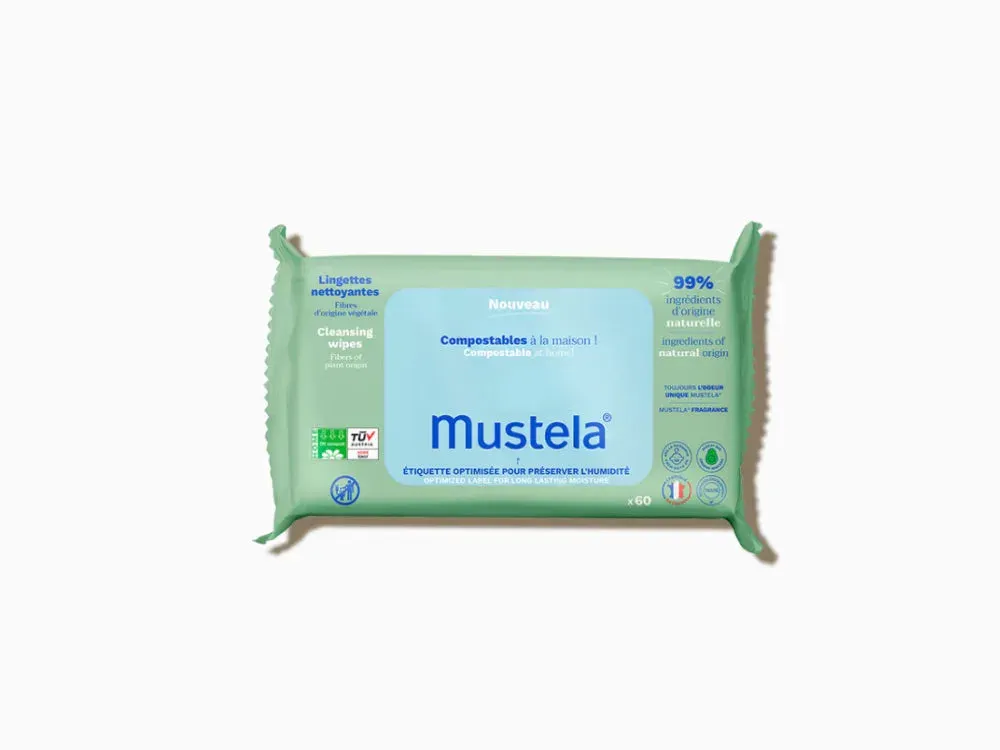 Mustela Kompost Edilebilir Islak Mendil