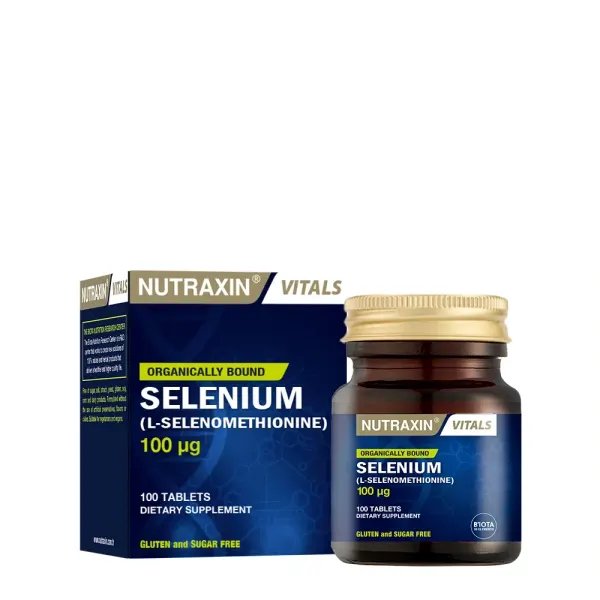 Nutraxin Selenium Mineral Takviyesi