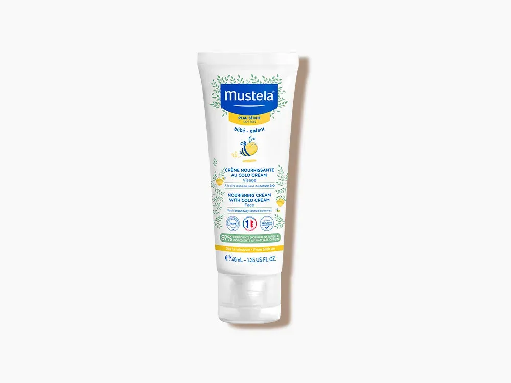 Mustela Cold Cream ve Organik Balmumu Bebek Yüz Kremi