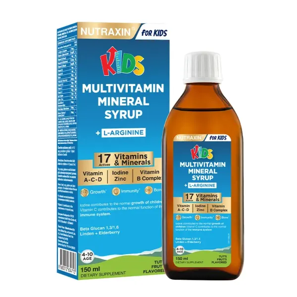 Nutraxin Kids Multivitamin Mineral Syrup