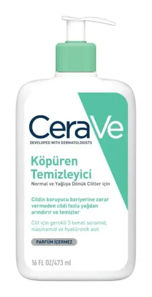 CeraVe Köpüren Yüz Temizleyici