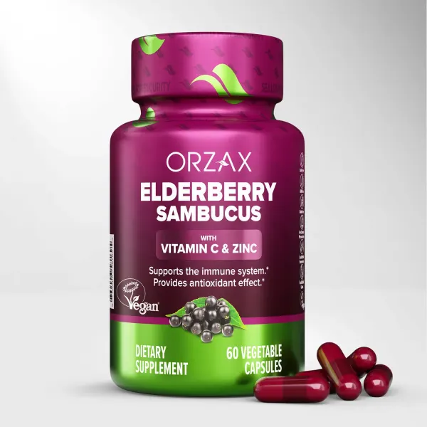 Orzax Elderberry Takviyesi