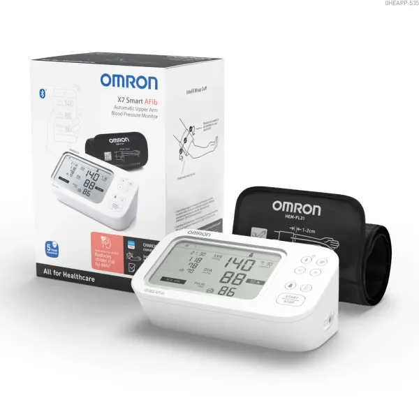 Omron X7 Smart AFib Tansiyon Aleti