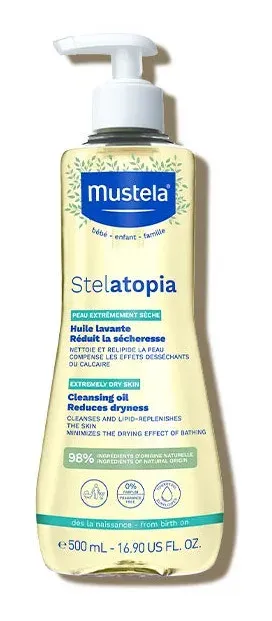 Mustela Stelatopia Temizleme Yağı