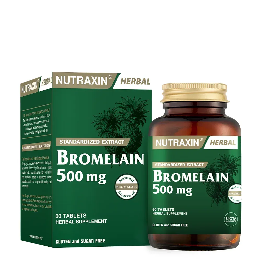 Nutraxin Bromelain Takviyesi