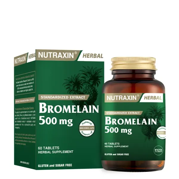 Nutraxin Bromelain Takviyesi
