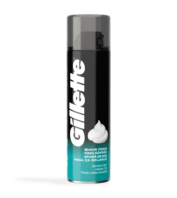 Gillette Hassas Ciltler İçin Tıraş Köpüğü