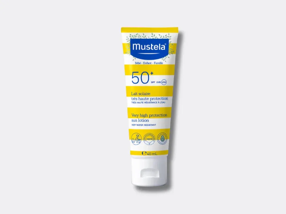 Mustela SPF 50+ Çok Yüksek Koruma Faktörlü Güneş Losyonu