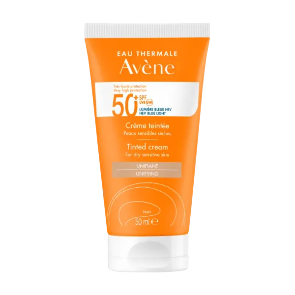 Avène Tinted Cream SPF50+ Kuru Ciltler için Renkli Güneş Kremi