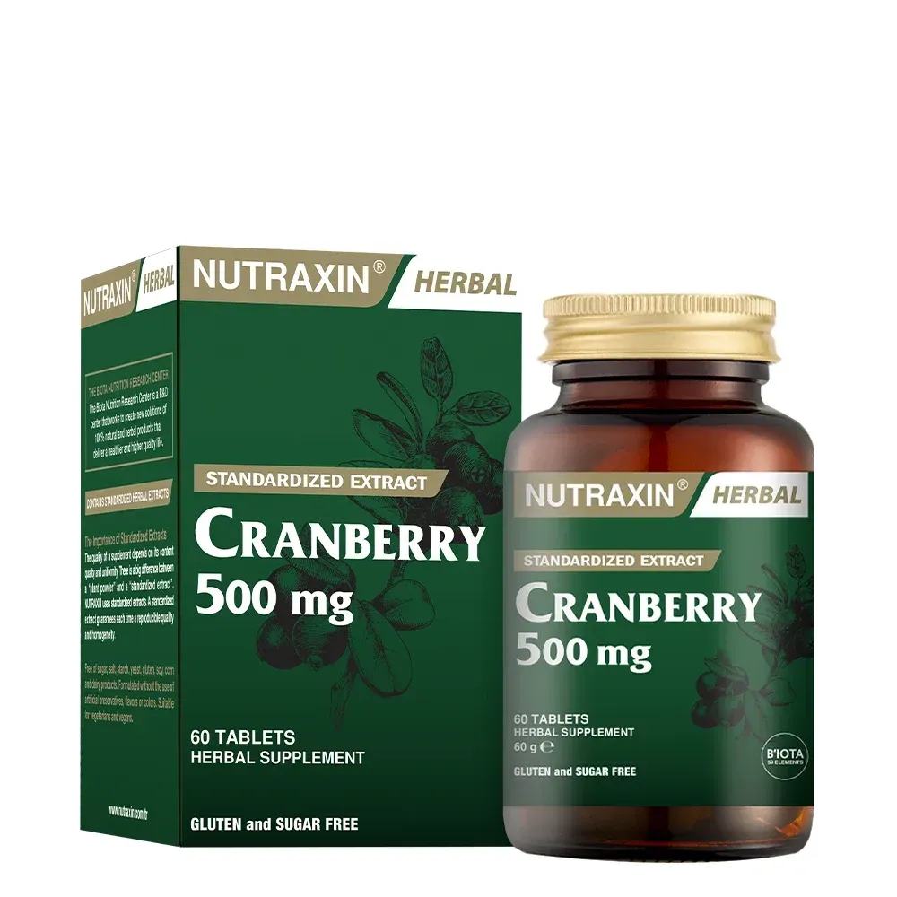 Nutraxin Cranberry Takviyesi
