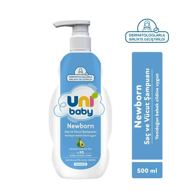 Uni Baby Newborn Saç ve Vücut Şampuanı